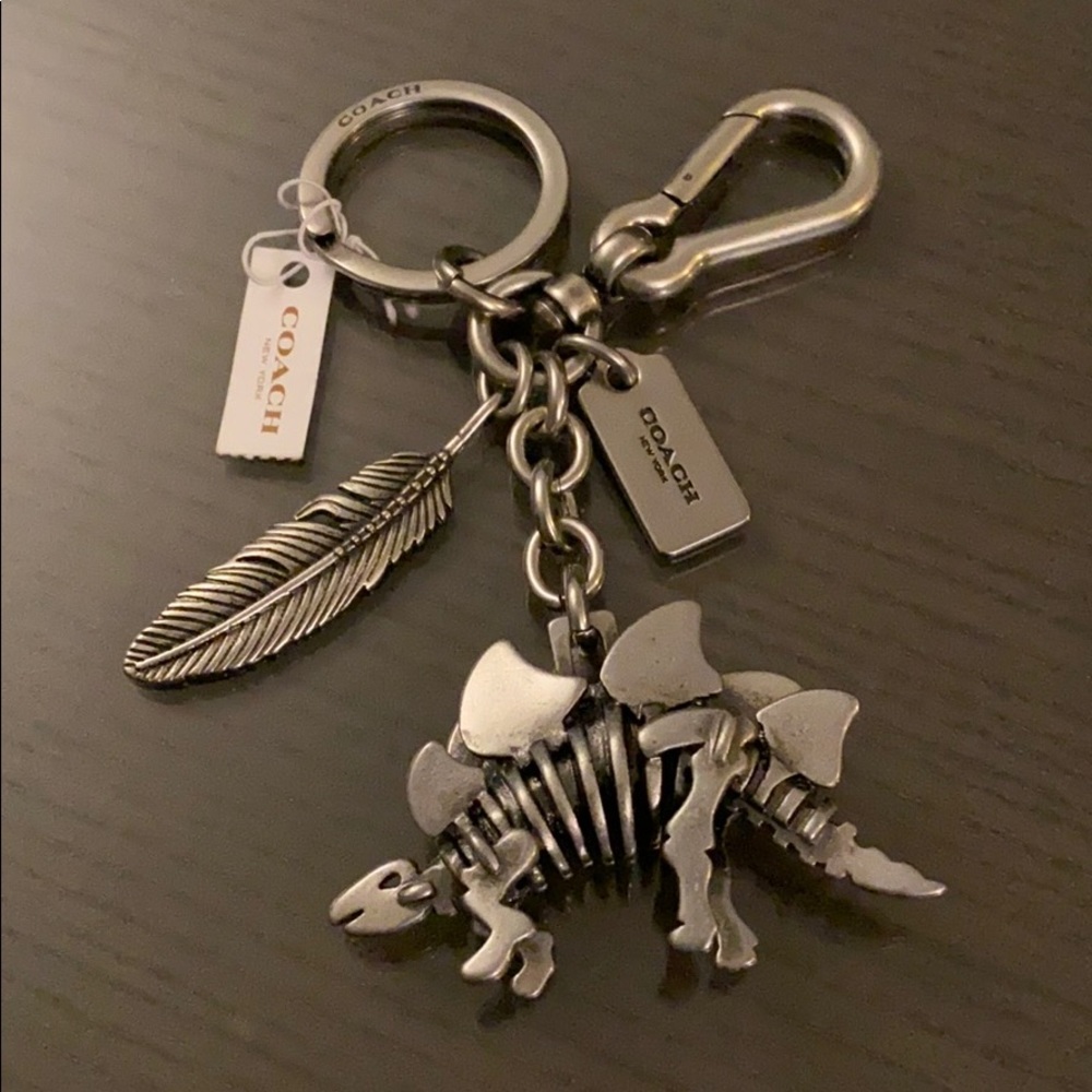 COACH Stegosaurus Keyfob